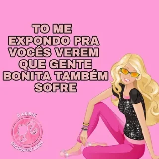 Sticker from Barbie
