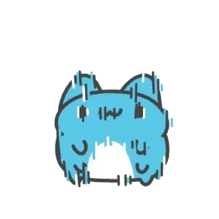 😊 emoji 貓貓蟲咖波 愛的鞭策 Telegram sticker 16 of 24