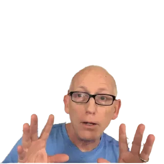 Sticker from Scott Adams