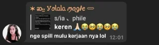 🤑 emoji kata kata sesepuh anak rp alay Telegram sticker 12 of 51