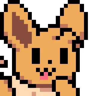 Sticker from Pixel Art Eeveelutions