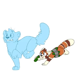 🥒 emoji Cerise/Rad Telegram sticker 8 of 18
