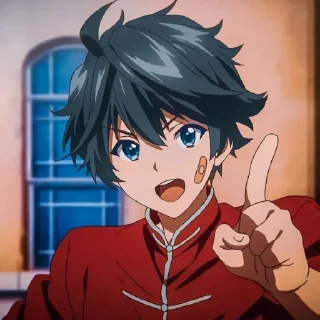 💚 emoji Haruhiko Ichijo - Musaigen no Phantom World (@Fema7) Telegram sticker 15 of 47