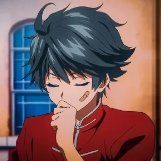 💚 emoji Haruhiko Ichijo - Musaigen no Phantom World (@Fema7) Telegram sticker 14 of 47
