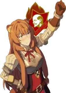 😊 emoji Commie Anime Girls Telegram sticker 24 of 26