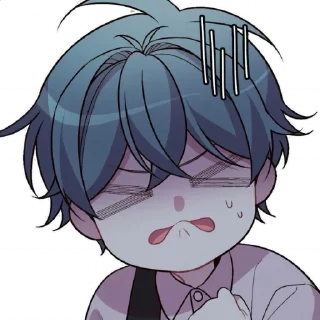 😫 emoji Nick Telegram sticker 10 of 119