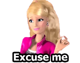 Sticker from BARBIE - [Instagram: @WiStickers]