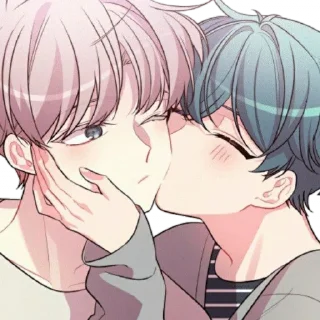 👨‍❤️‍👨 emoji Nick Telegram sticker 23 of 119