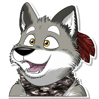 Sticker from Wulfer Wolf