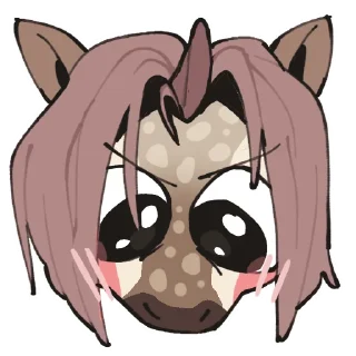 😡 emoji Lucy and Avalon ❤️ Telegram sticker 21 of 27