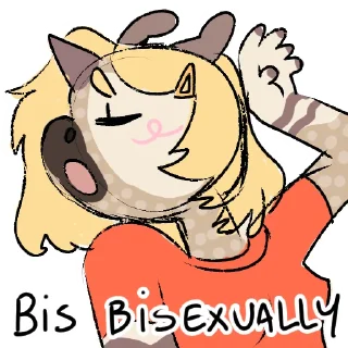 🏳️‍🌈 emoji Lucy and Avalon ❤️ Telegram sticker 10 of 27