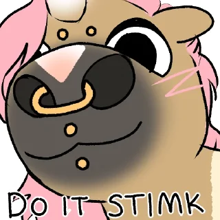 🐽 emoji Lucy and Avalon ❤️ Telegram sticker 8 of 27