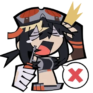 😰 emoji ZZZ Stroll Sticker Pack Telegram sticker 14 of 50