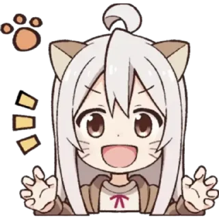 😺 emoji Onimai Telegram sticker 10 of 33