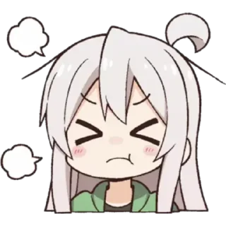 😤 emoji Onimai Telegram sticker 7 of 33