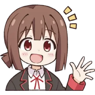 👋 emoji Onimai Telegram sticker 14 of 33