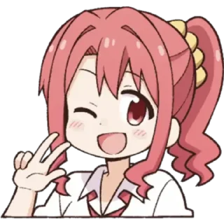 ✌️ emoji Onimai Telegram sticker 16 of 33