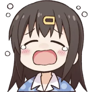 🥱 emoji Onimai Telegram sticker 9 of 33