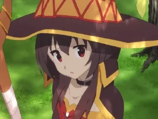 😮 emoji Megumin and friends — @stckrRobot Telegram sticker 10 of 120