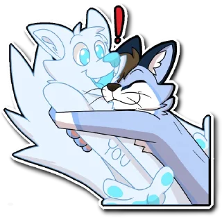 🤗 emoji Chris & Fizzy Telegram sticker 17 of 35
