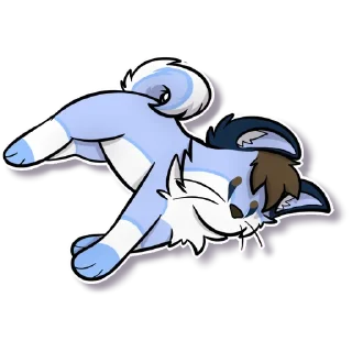 🦊 emoji Chris & Fizzy Telegram sticker 5 of 35