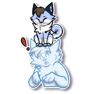🦊 emoji Chris & Fizzy Telegram sticker 8 of 35