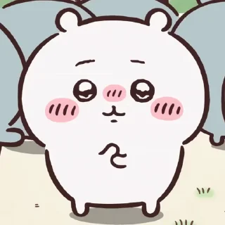 😊 emoji Chiikawa 小可愛追星日記 Telegram sticker 5 of 28