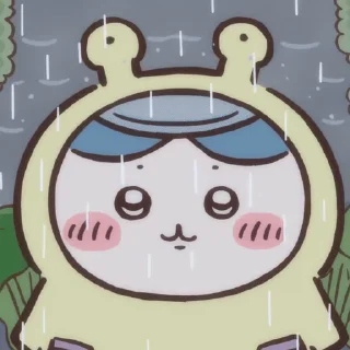 😊 emoji Chiikawa 小可愛追星日記 Telegram sticker 24 of 28