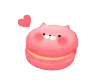 🥰 emoji maybe a little strange cat. @moe_sticker_bot Telegram sticker 7 of 40