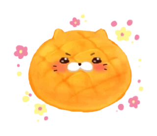☺ emoji maybe a little strange cat. @moe_sticker_bot Telegram sticker 15 of 40