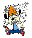 🏃 emoji PaRappa the Rapper Telegram sticker 23 of 40