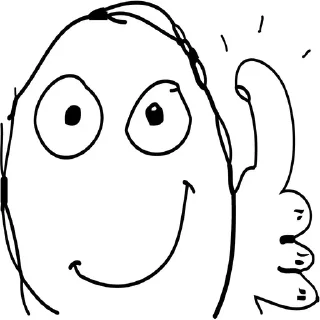 👍 emoji Esoteric Jimenez Telegram sticker 14 of 40