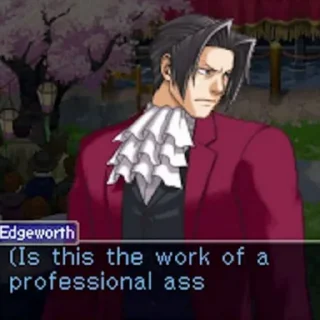 Sticker from Clown edgeworth🤡