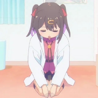 🧎‍♀️ emoji oniimai_ani_4 @mahirochan Telegram sticker 8 of 50