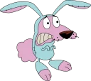 🐇 emoji Coraje Telegram sticker 22 of 69