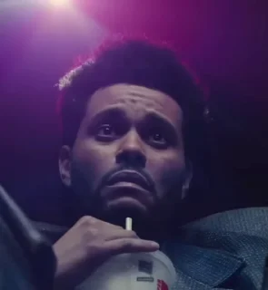 😢 emoji The Weeknd Telegram sticker 15 of 31