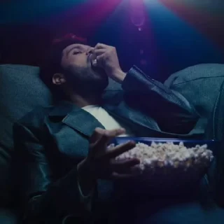 🍿 emoji The Weeknd Telegram sticker 17 of 31