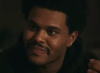 😟 emoji The Weeknd Telegram sticker 23 of 31