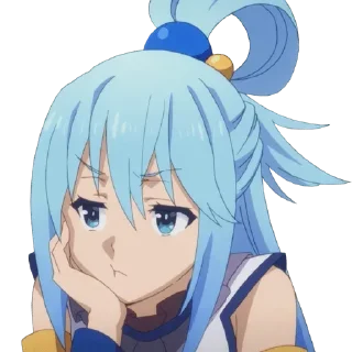 😒 emoji Random Anime Reactions Telegram sticker 20 of 119