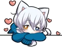 ☺️ emoji White Kitten (2) Telegram sticker 18 of 120