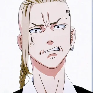 😡 emoji Tokyo Revengers Telegram sticker 6 of 50