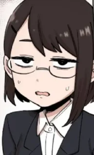 😶 emoji Two Telegram sticker 12 of 18