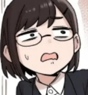 😰 emoji Two Telegram sticker 17 of 18
