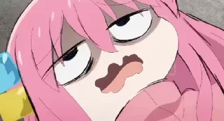 😵‍💫 emoji Bocchi the Rock! Telegram sticker 20 of 33