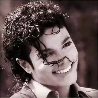 😘 emoji Michael Jackson Telegram sticker 14 of 100