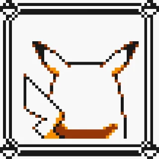 Sticker from Pikachu Sprites Animated