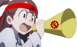 Sticker from Commie Anime Girls