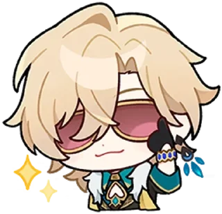 Sticker from dazai's pack