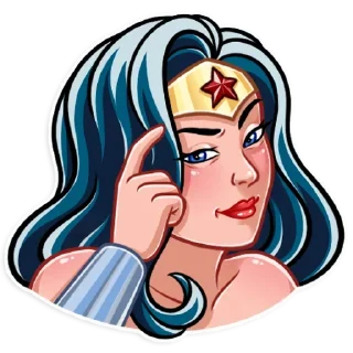 👸 emoji Wonder Woman Telegram sticker 22 of 25