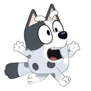 😤 emoji Static Bluey Telegram sticker 10 of 20